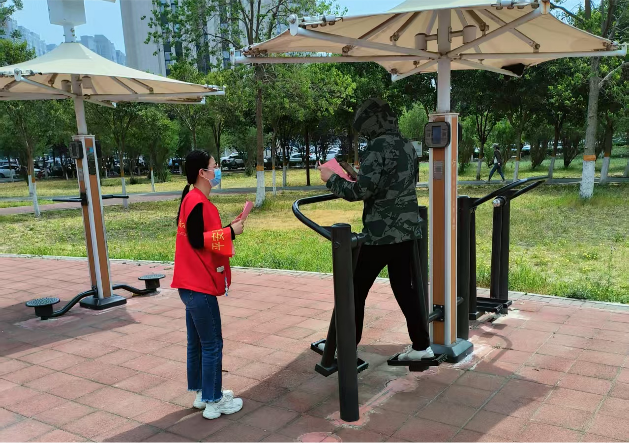 新乡市审计局开展爱国卫生月宣传活动