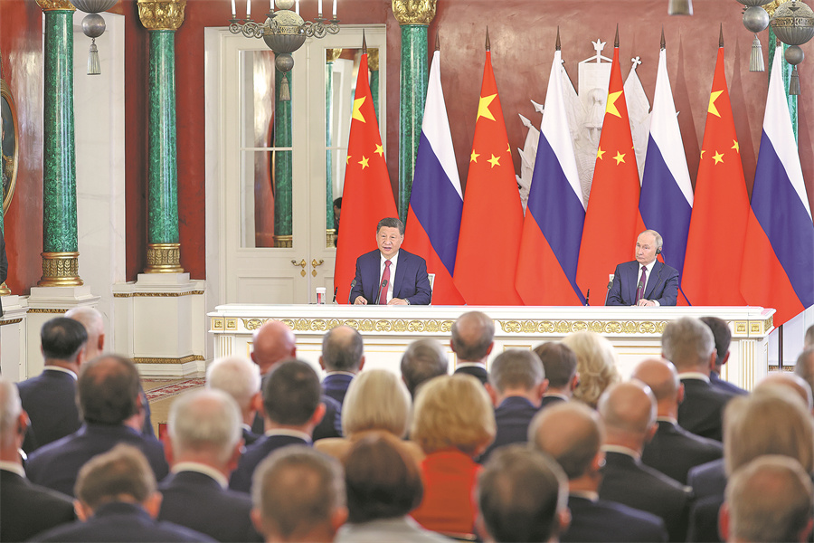 Full text of Xi's signed article in Russian media