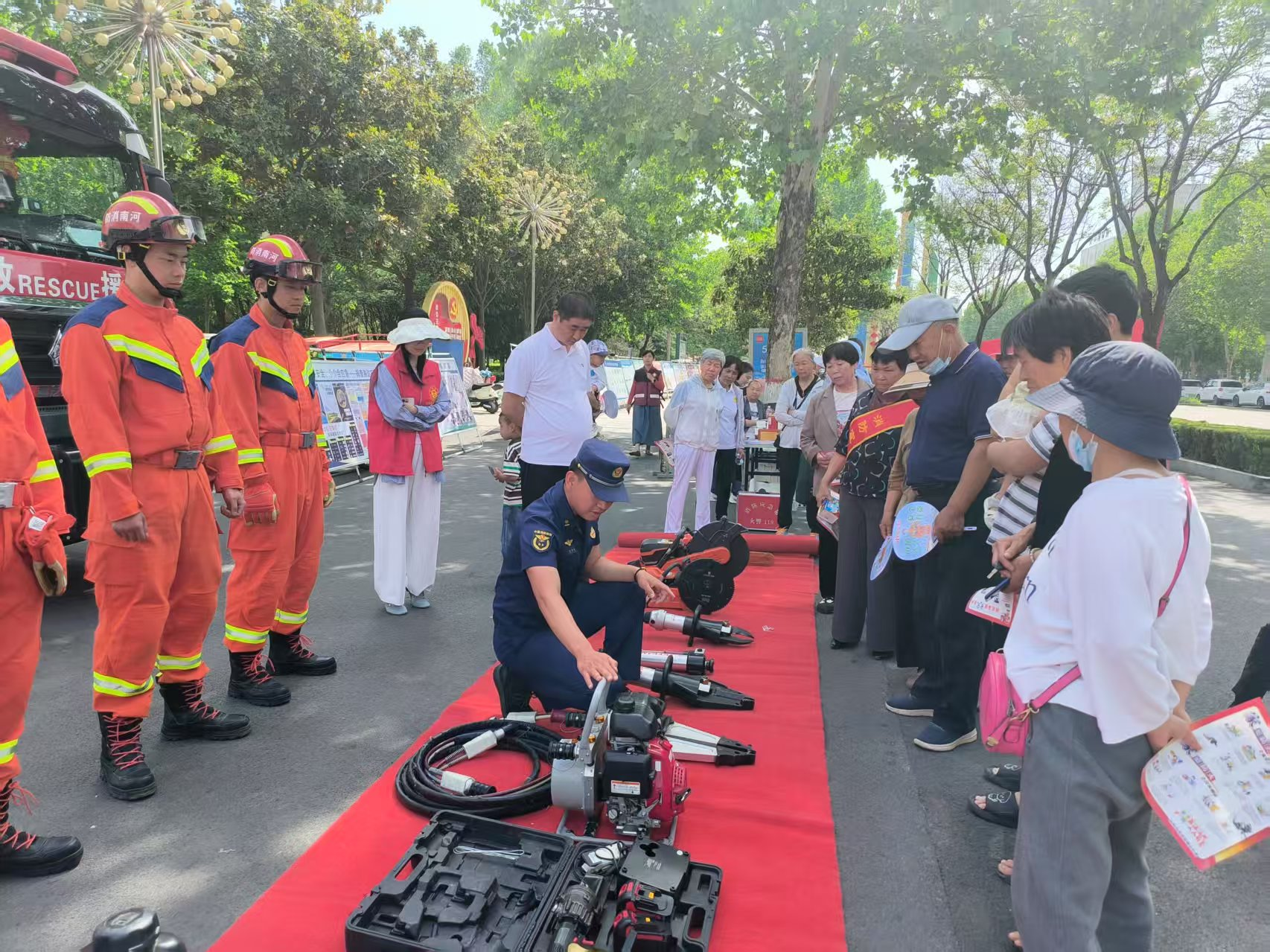 沁阳市积极开展“5·12”全国防灾减灾日集中宣传活动