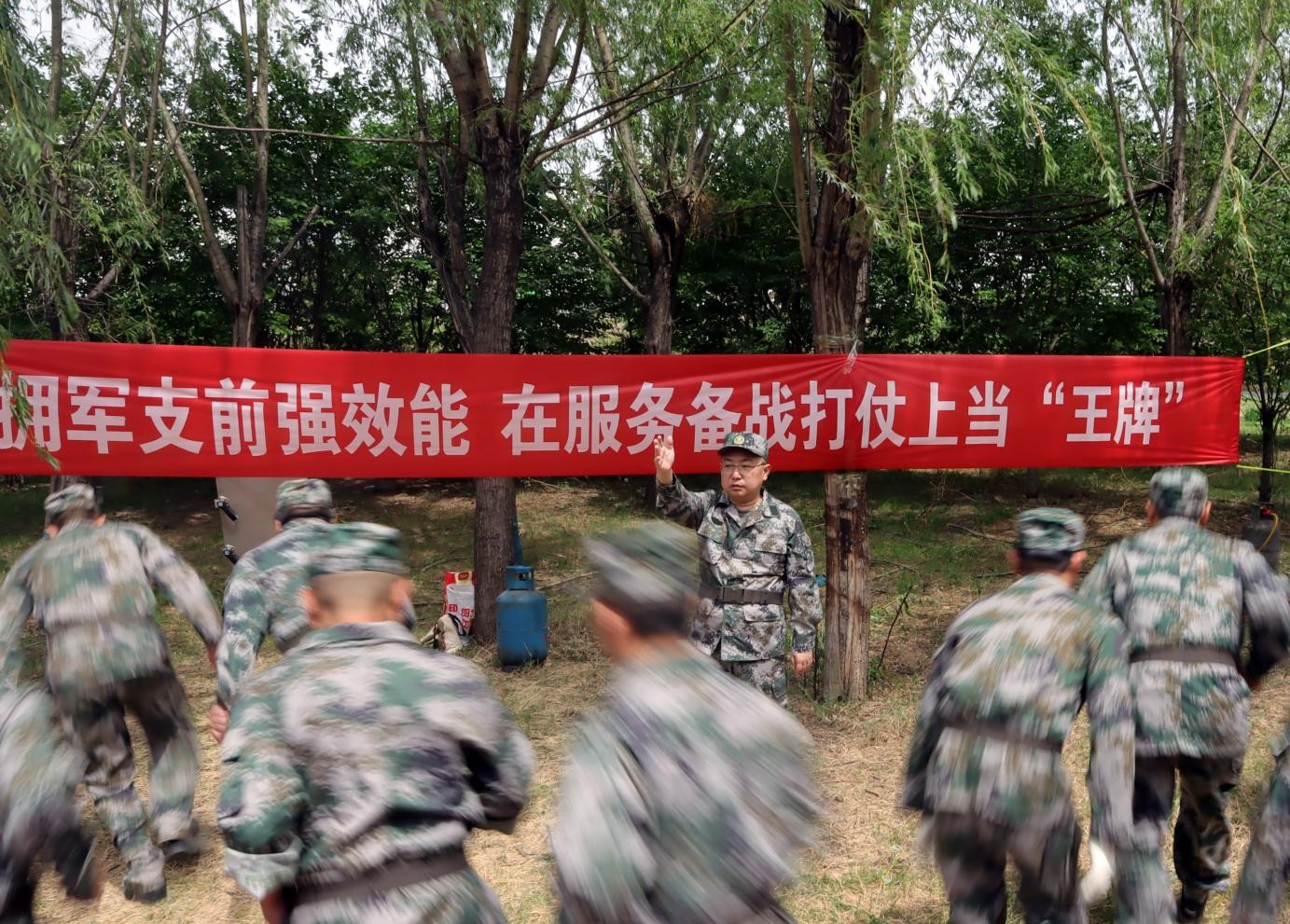 洛阳：开展“提能力、强作风、固保障”军供技能比武