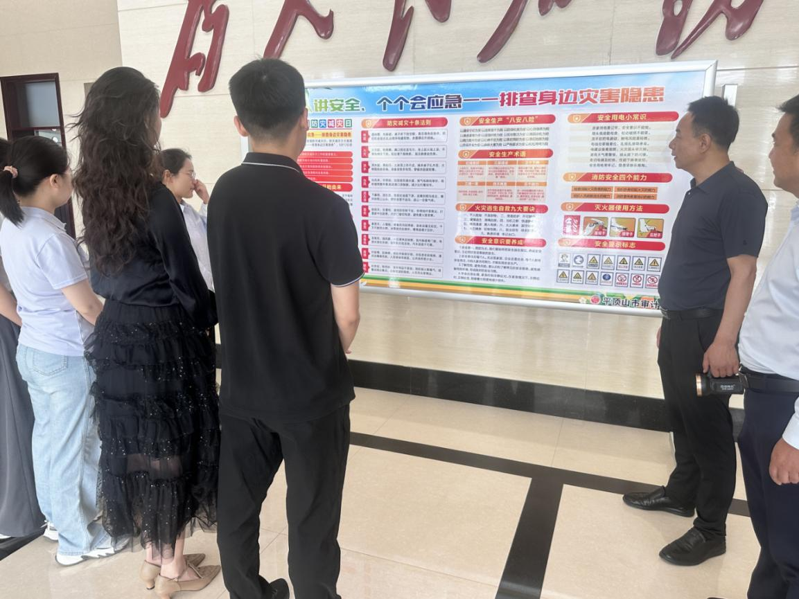 平顶山市审计局扎实开展全国防灾减灾日宣传活动
