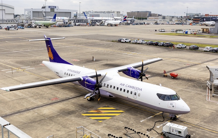Henan's first cross-border aircraft lease: HNCA Leasing delivers ATR72-600 to Air Cambodia