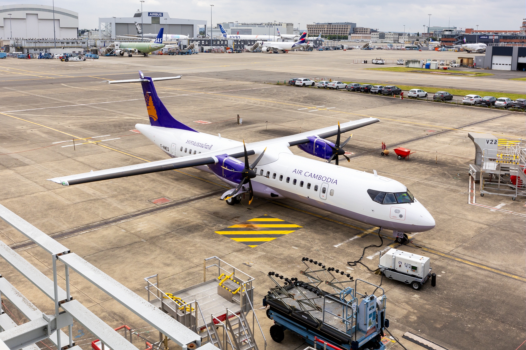 河南省首单跨境飞机租赁业务落地，航投租赁首架ATR72-600交付柬国航运营
