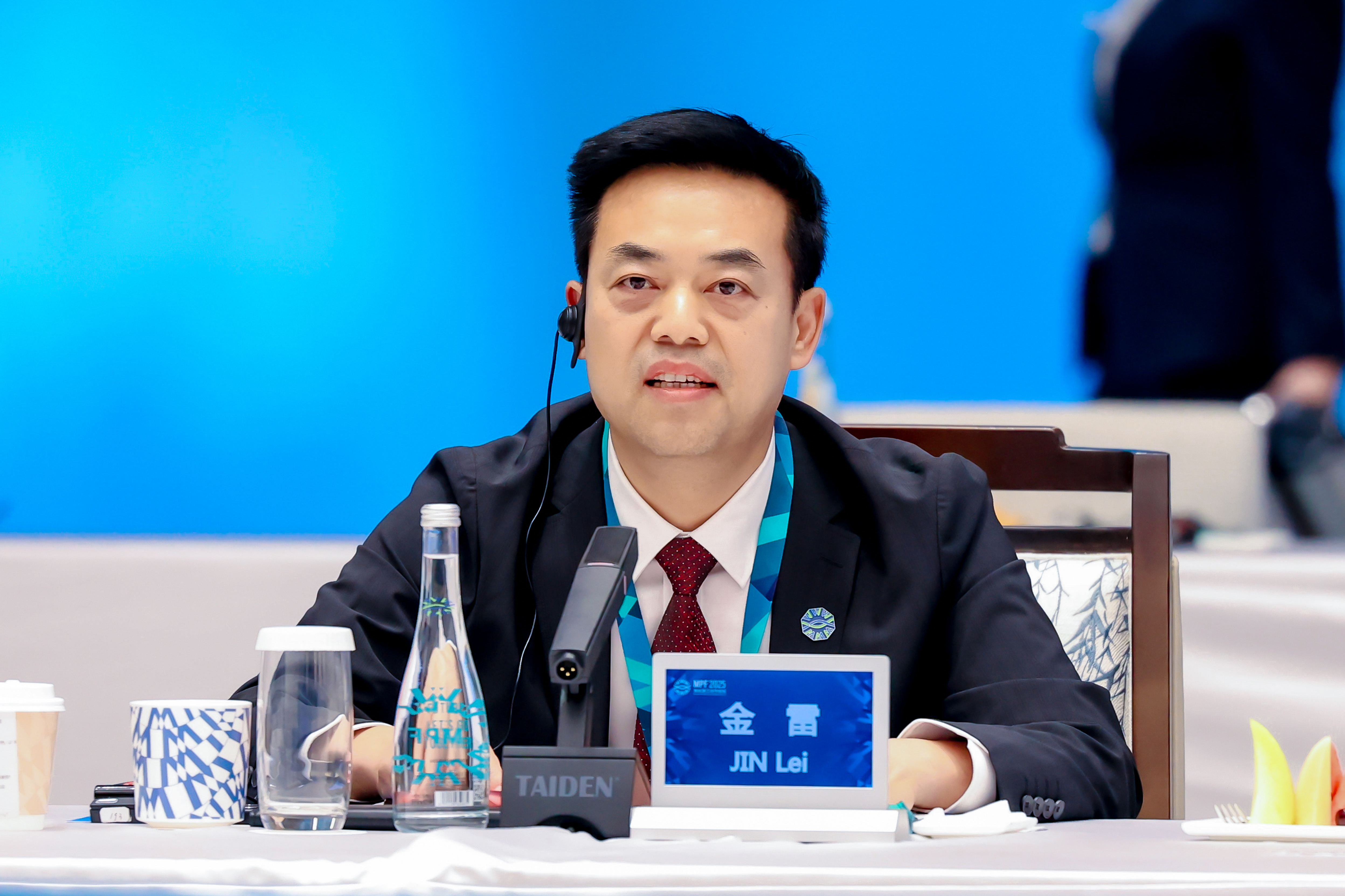 河南中豫国际港务集团有限公司党委书记、董事长、总经理金雷出席2025海丝港口合作论坛