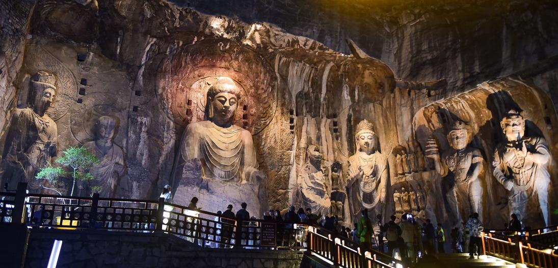 Longmen Grottoes in Luoyang, a model of cultural heritage conservation and utilization