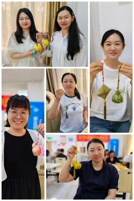  浓情迎端午  巧手制香囊 <br><br>——省商务厅开展“我们的节日·端午”主题活动