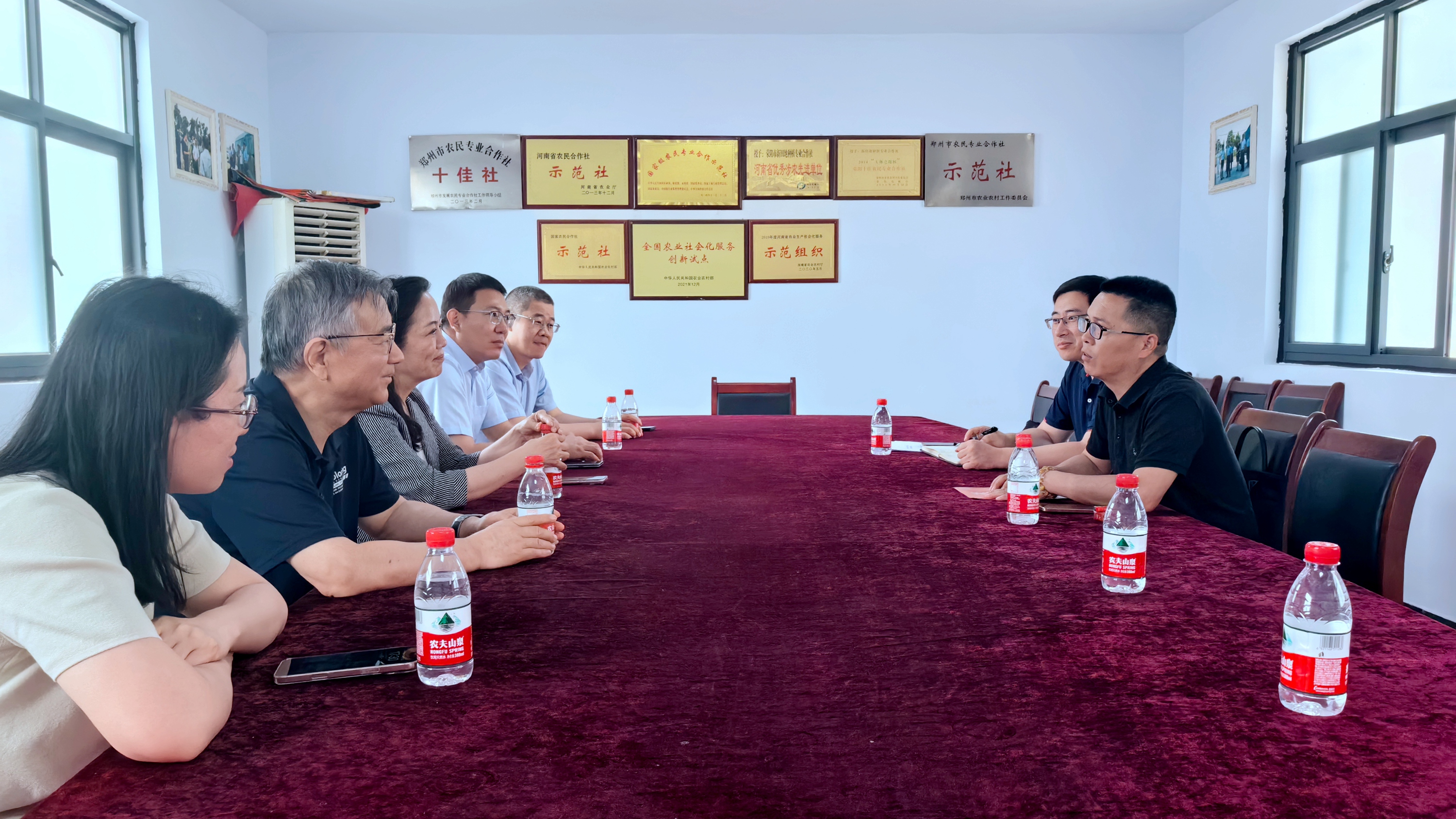 河南农投集团总经理、副董事长张淑杰调研集团所属中原粮仓荥阳基地夏粮收购工作
