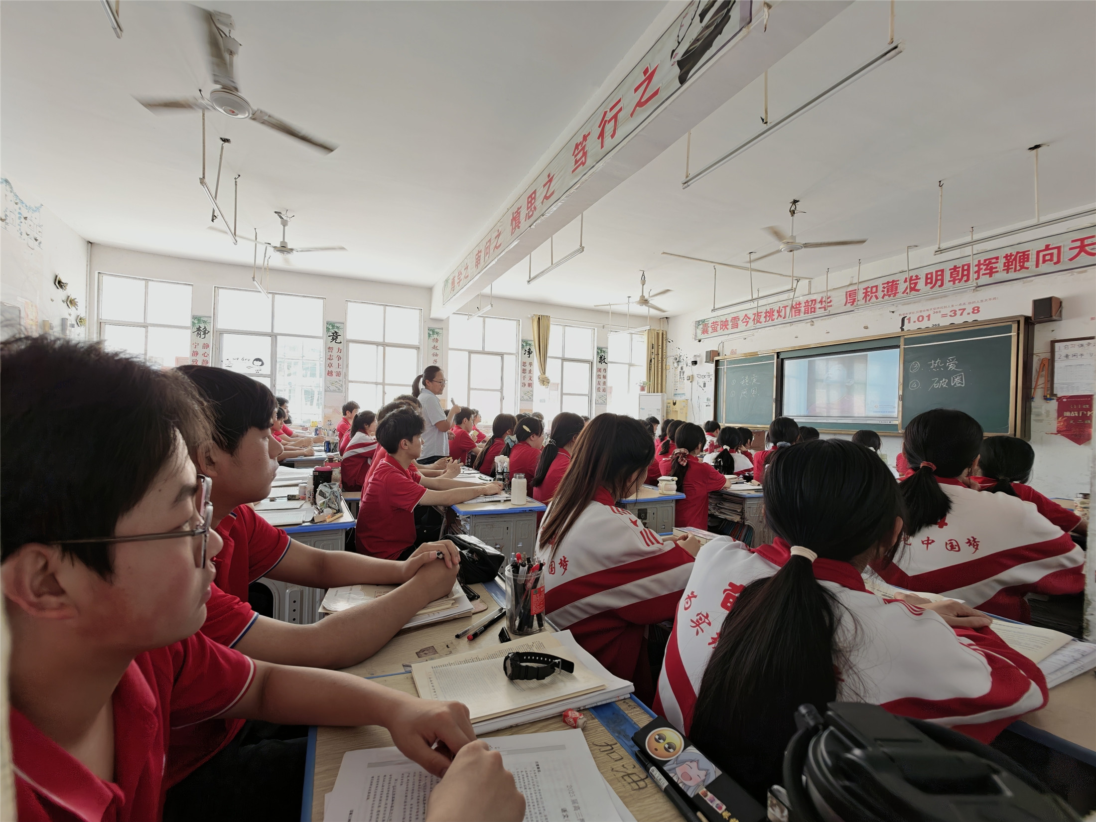 关注河南新高考｜商城县：观庙高中高考冲刺 “薪火相传”助力备考