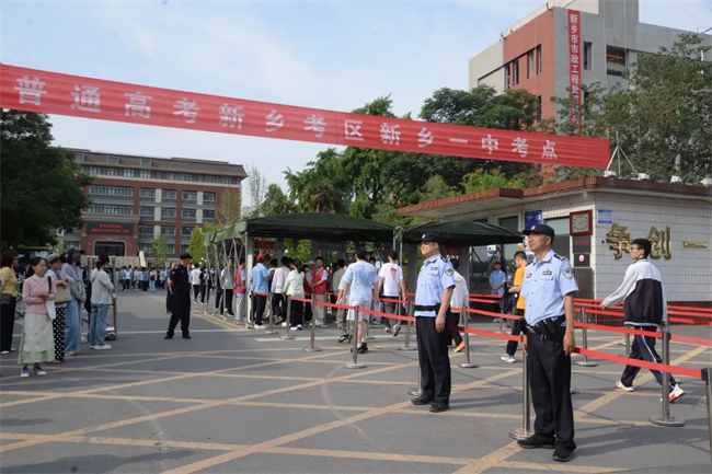 开考啦！多视角直击2025河南高考现场