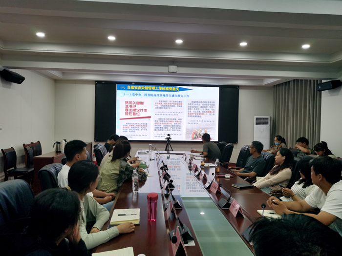 武陟县举办2025年灾害信息员业务培训