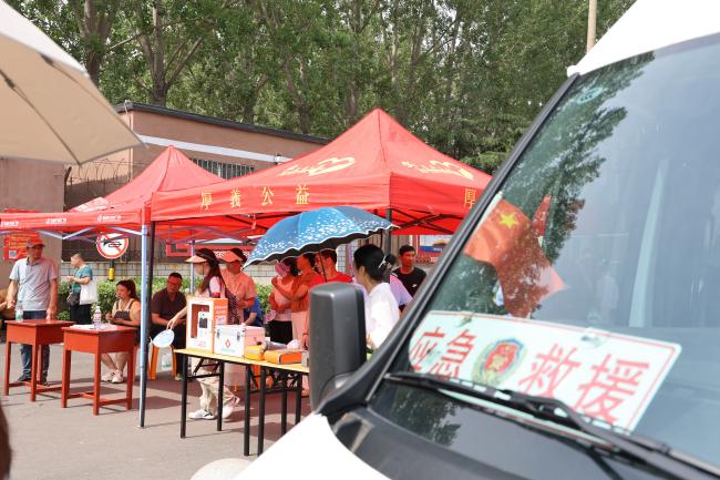 护航高考 退役军人在行动