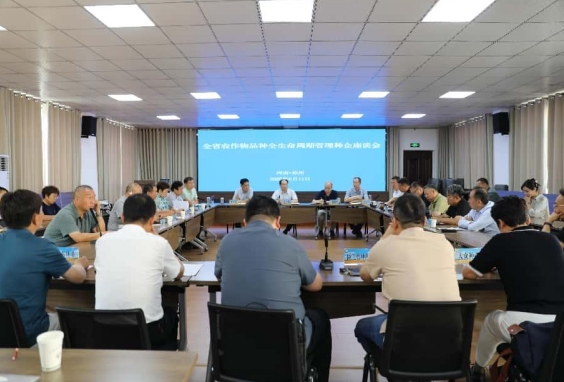 河南省种业发展中心召开农作物品种全生命周期管理种企座谈会