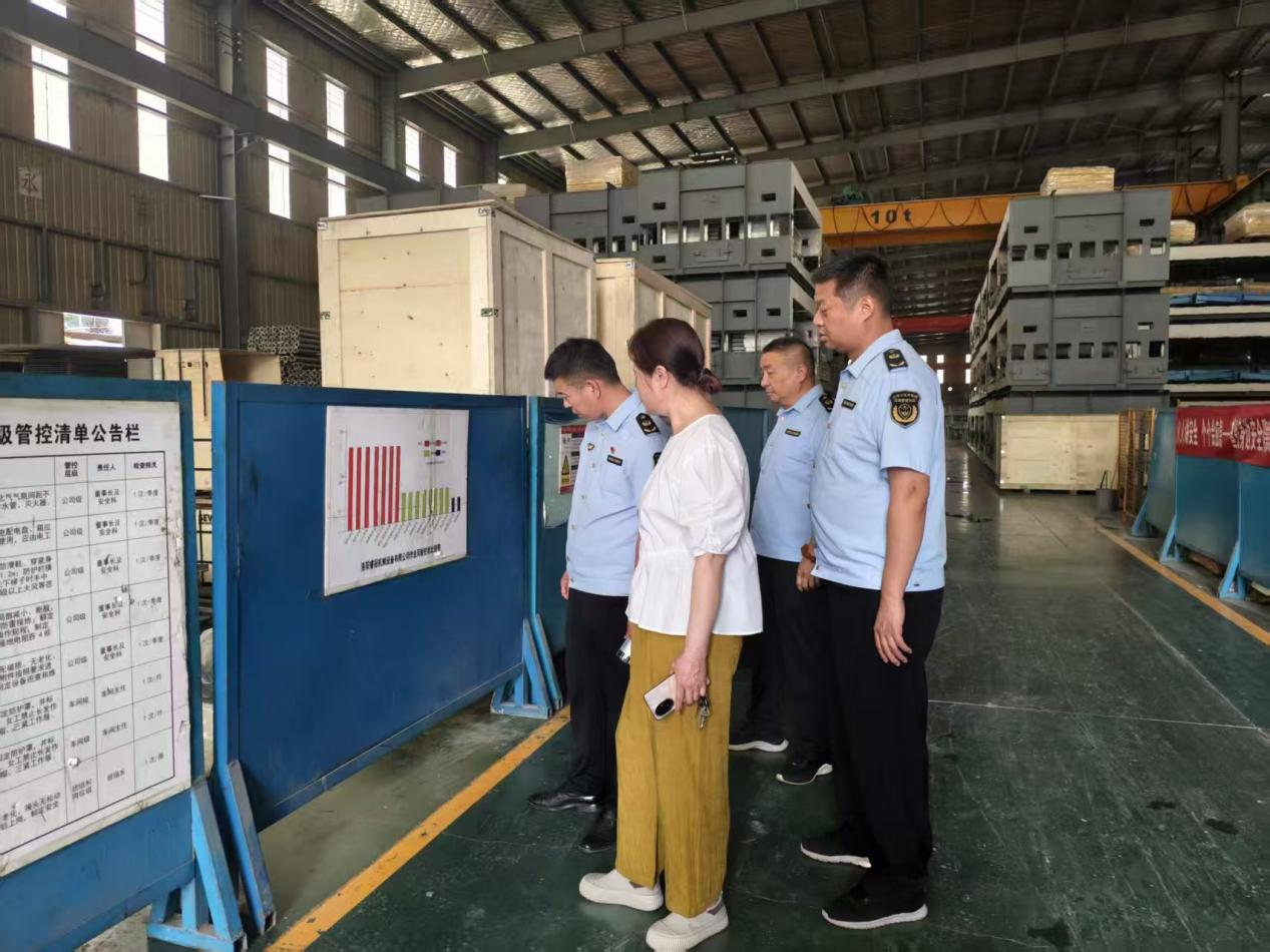 宜阳县应急管理局“三实举措”强化工贸企业安全监管