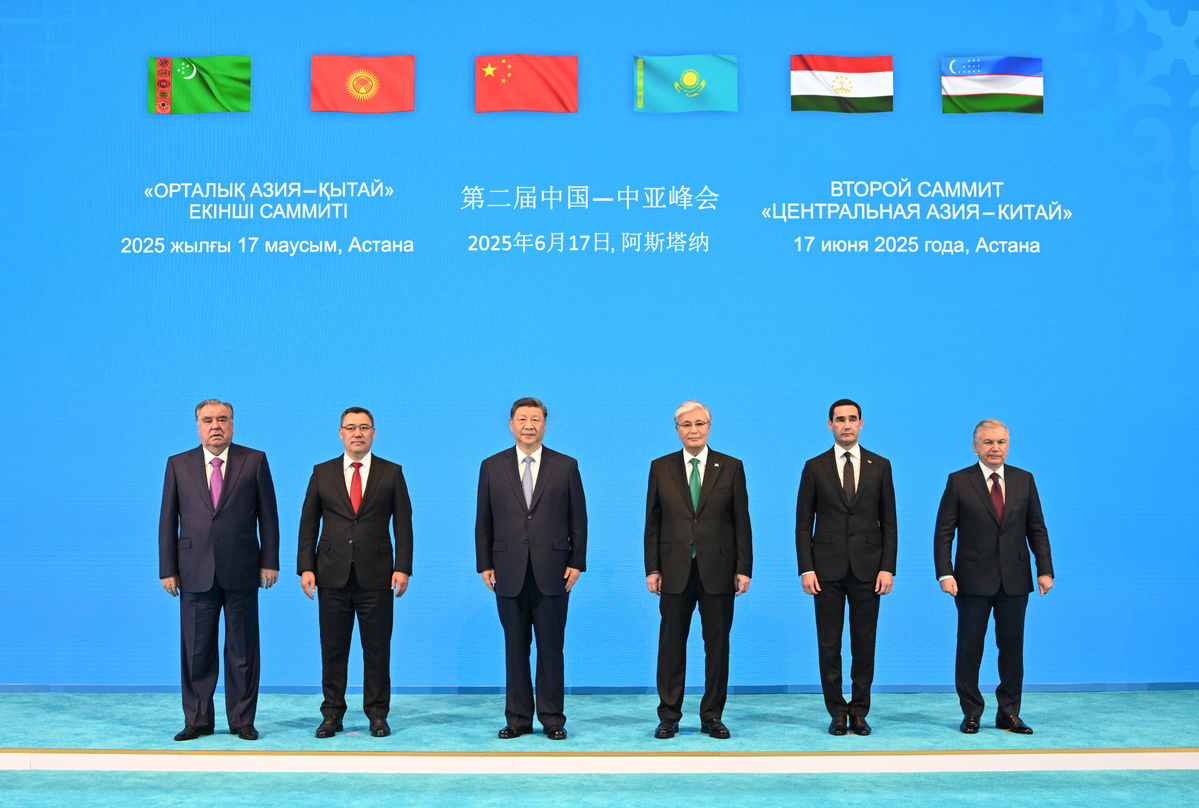China-Central Asia Spirit forged