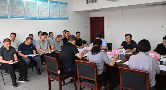 省农业农村厅党组第一巡察组列席乡村产业中心会议