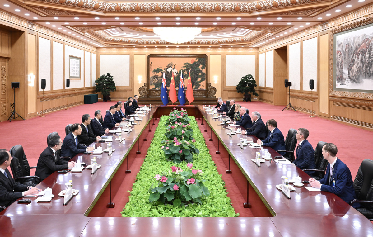 China, New Zealand should place greater emphasis on cooperation: Xi