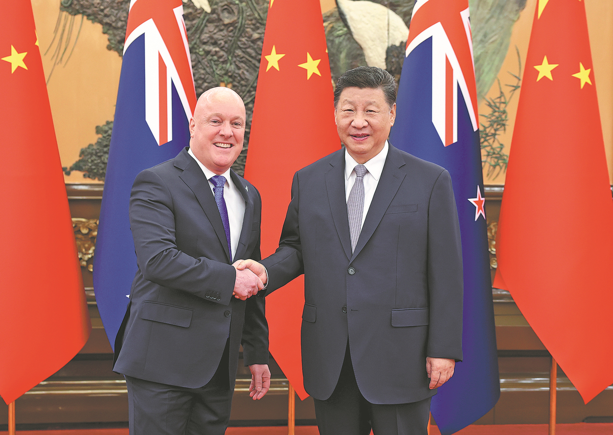 China, New Zealand to elevate ties