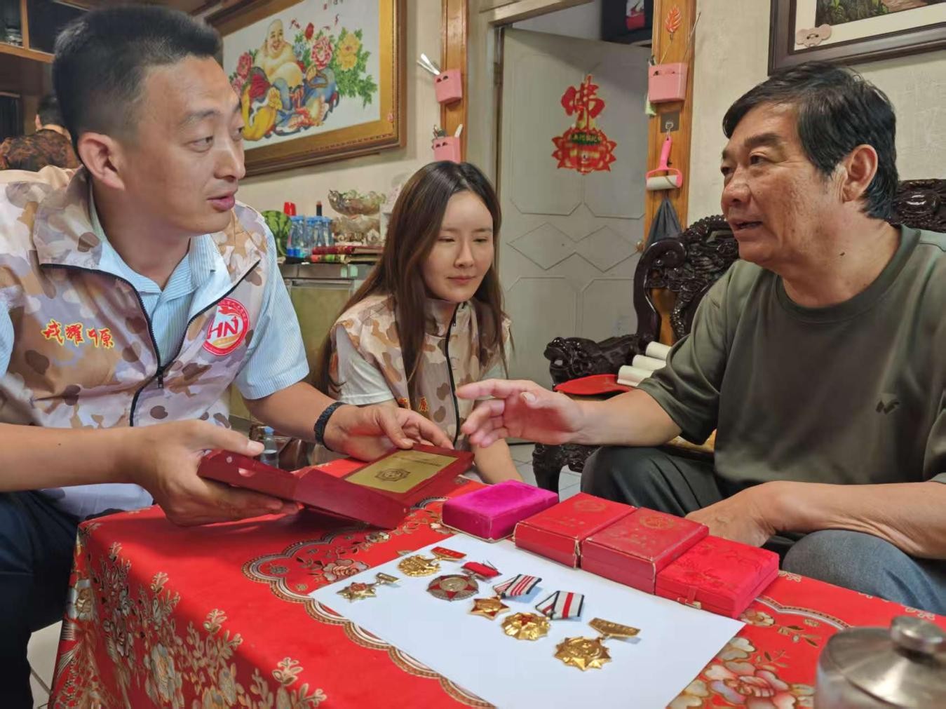 周口：开展参战老兵口述历史采访活动