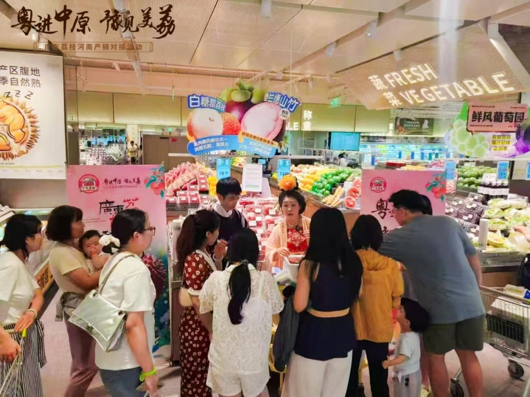 广东精品荔枝甜蜜抵达！“豫”见就别错过