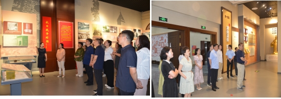 省乡村产业中心 省生态资源总站开展联学联建迎“七一”参观河南廉政 文化教育中心活动