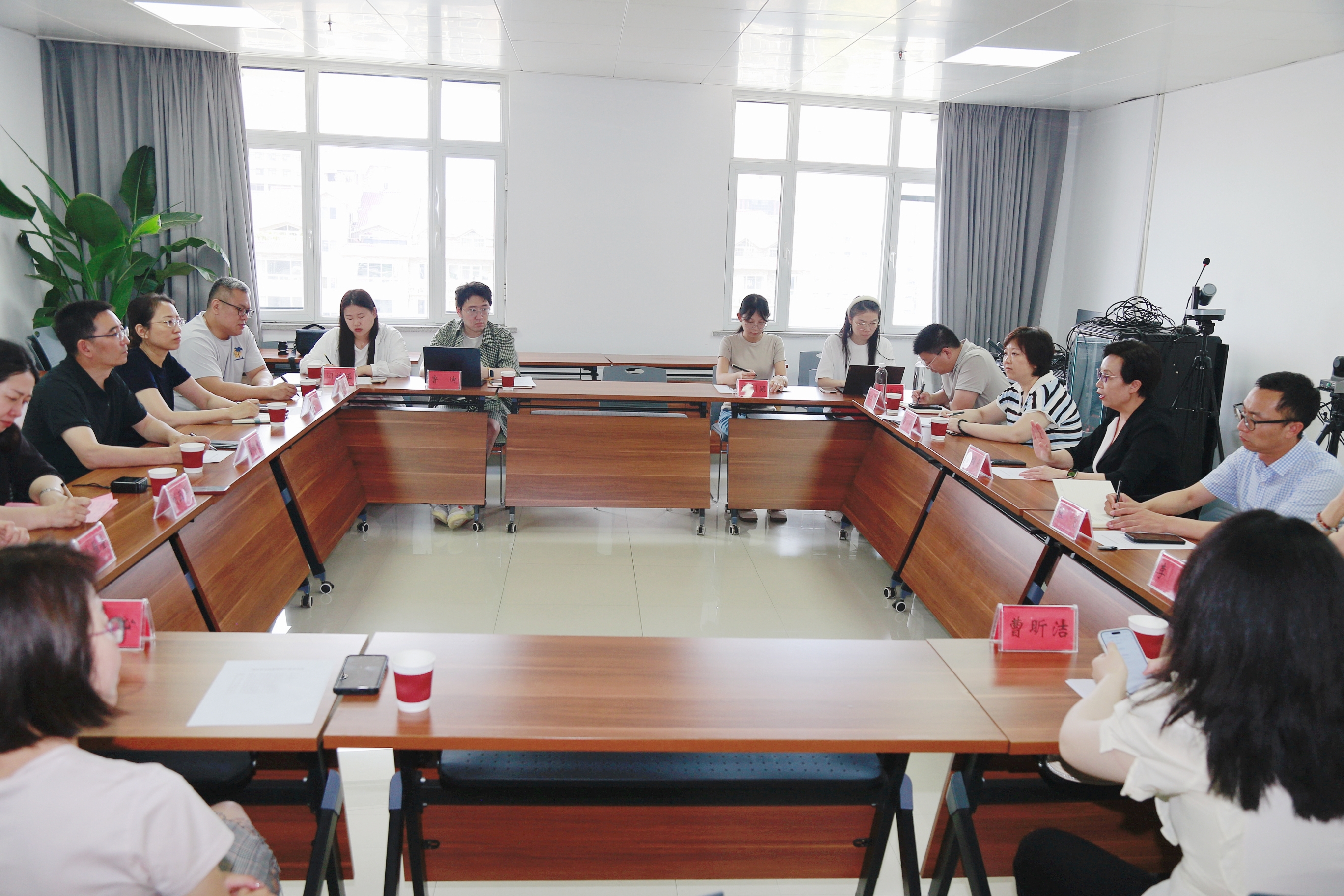 吉林省文化和旅游厅到我厅调研交流新媒体矩阵运营工作