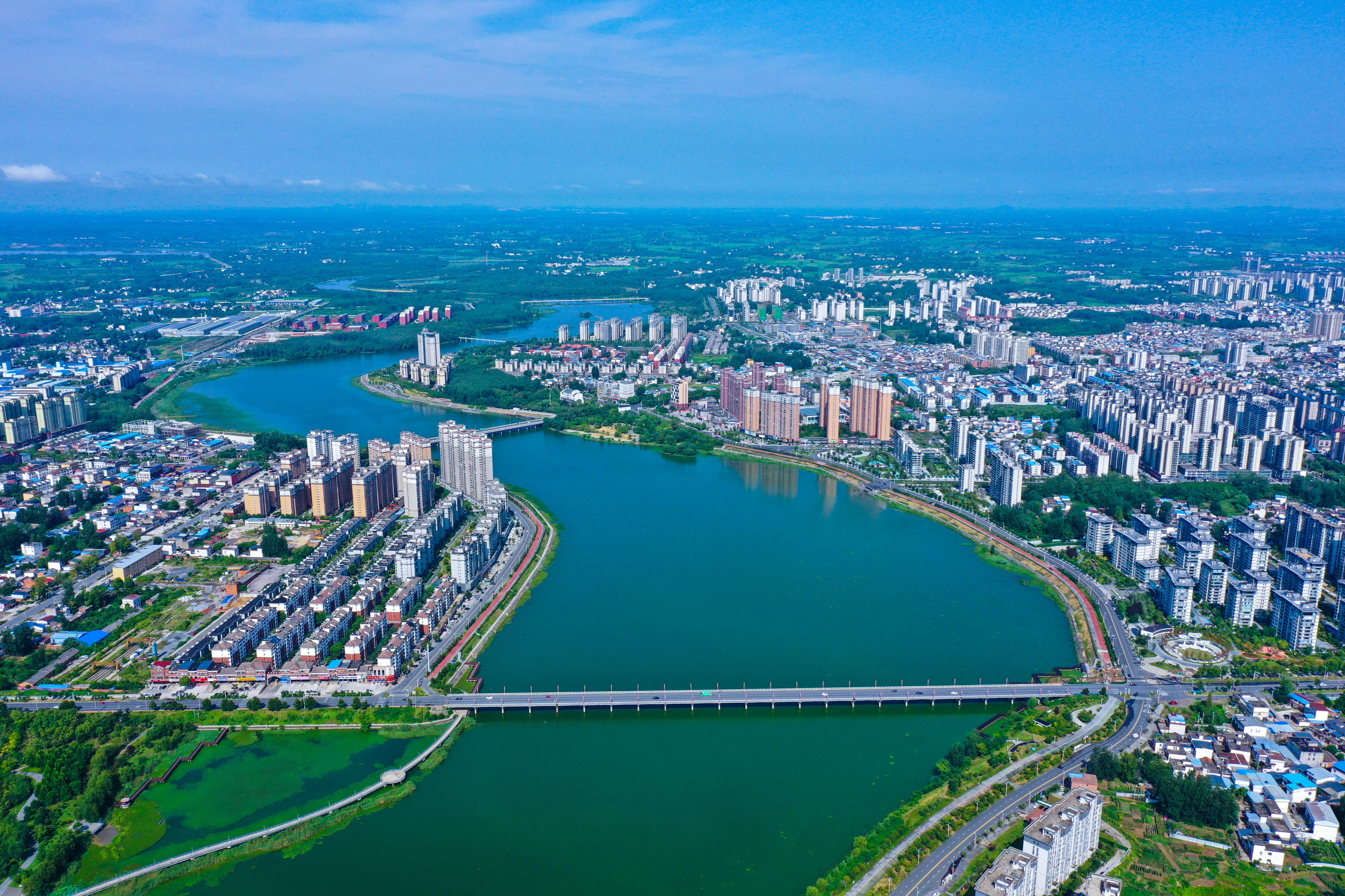 Guangshan's green transformation