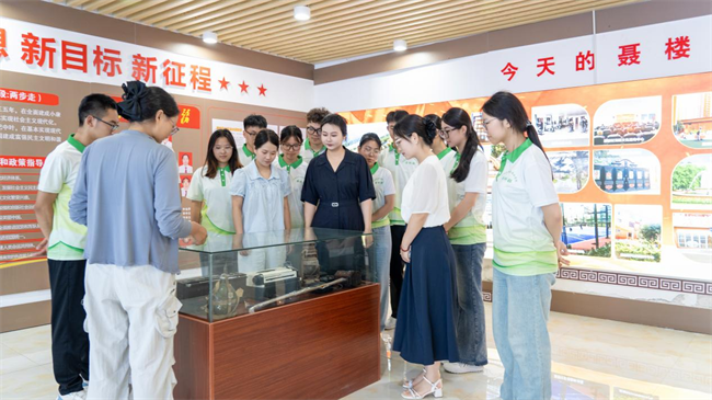 河南应用技术职业学院本科部党总支学工党支部与聂楼村党支部开展党建共建活动