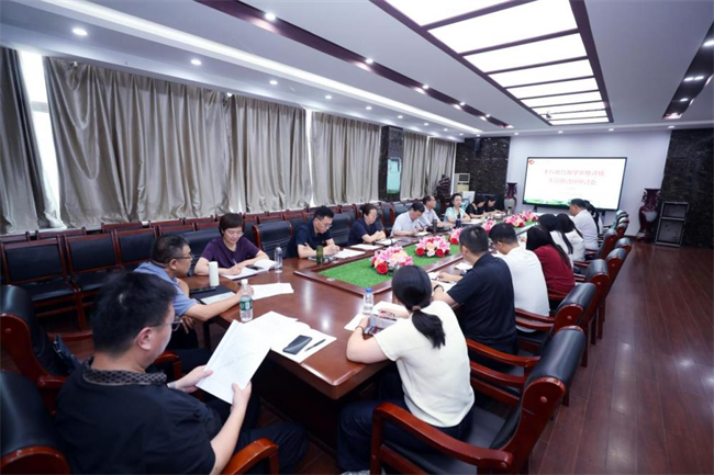 黄河科技学院商学部党委：党建引领，跑出审核评估整改加速度