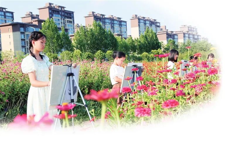 花海写生