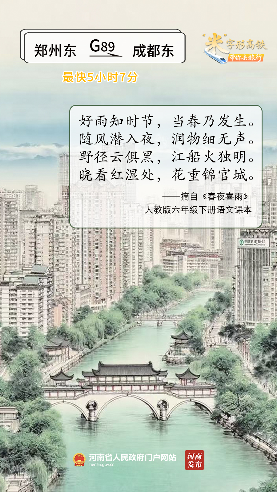 “米”字形高铁带你去旅行