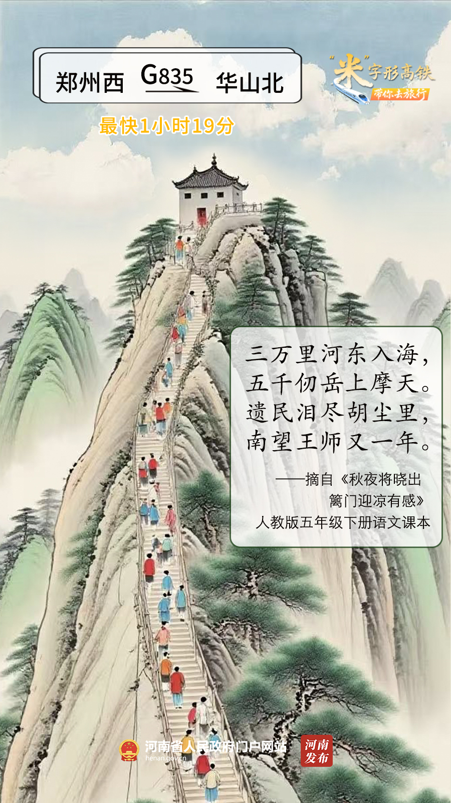 “米”字形高铁带你去旅行