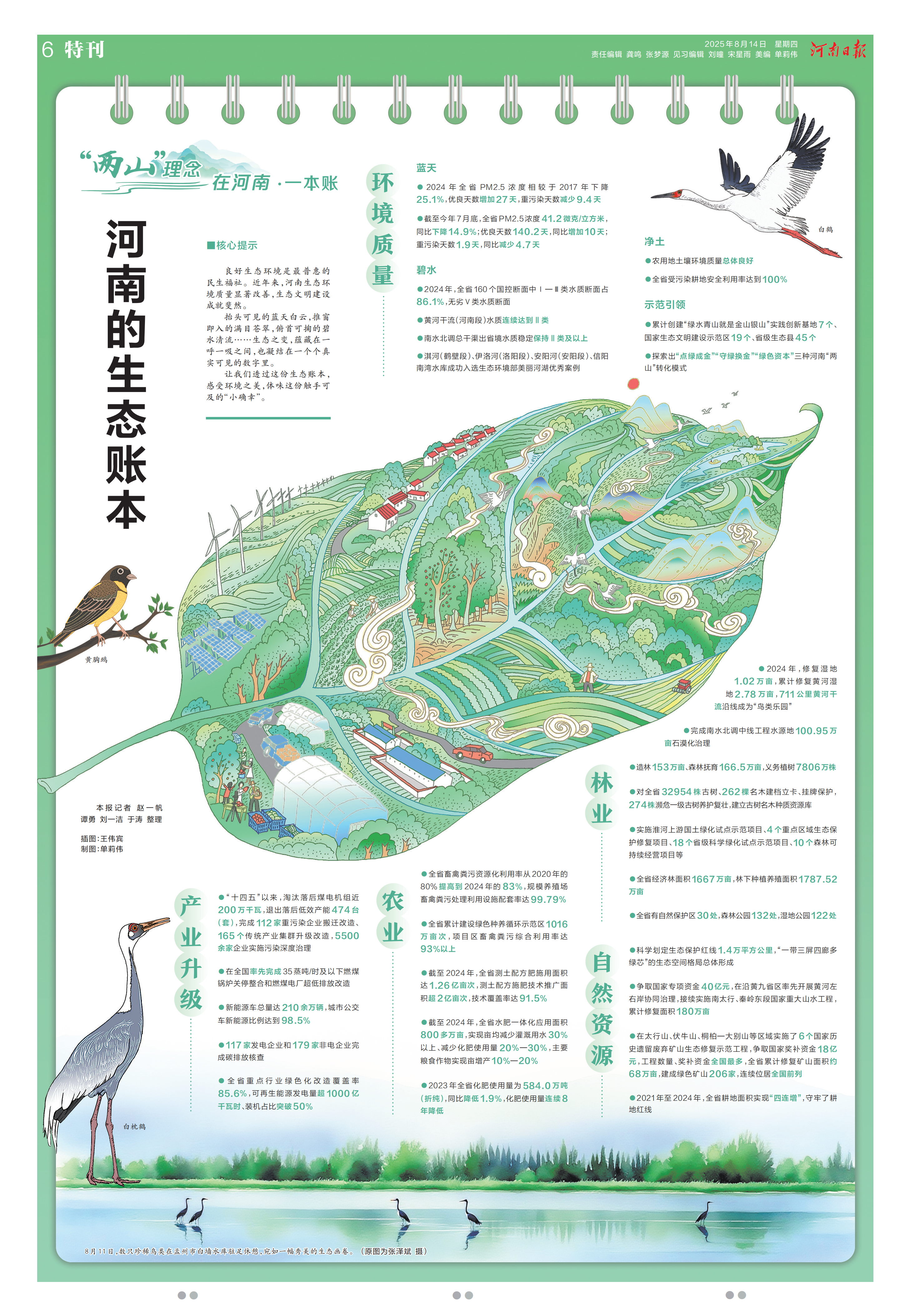 “两山”理念在河南·一本账丨河南的生态账本