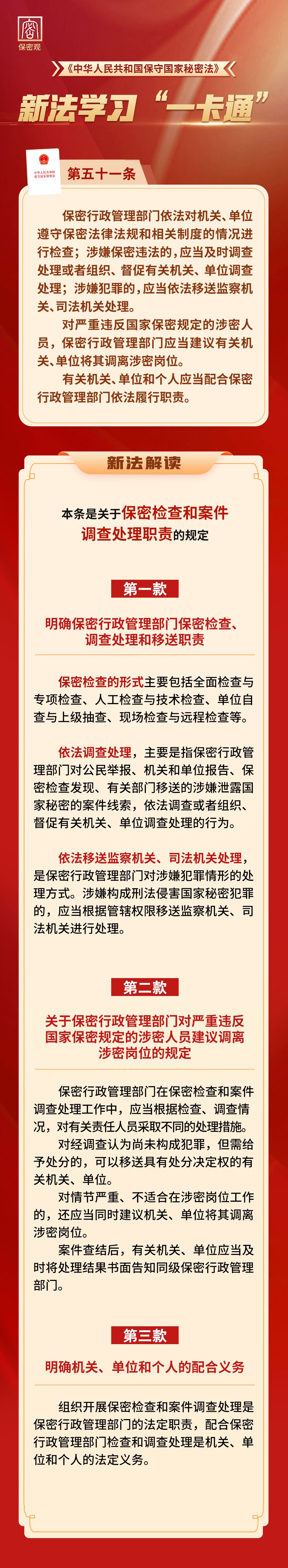 新法学习“一卡通”第五十一条