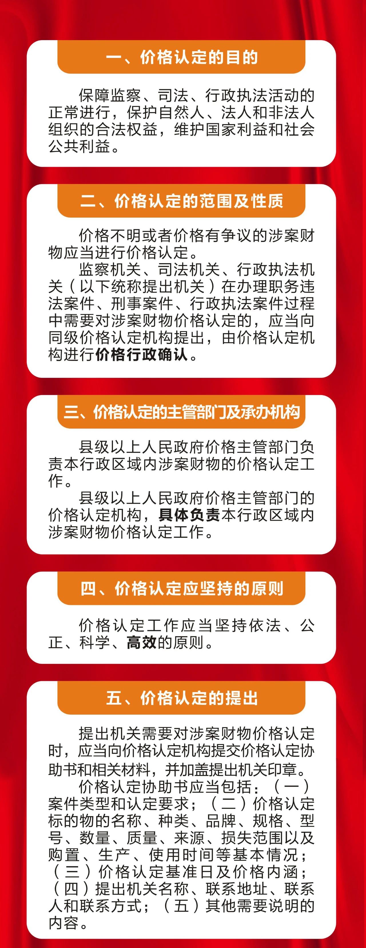 一图读懂丨《河南省涉案财物管理条例》价格认定相关规定