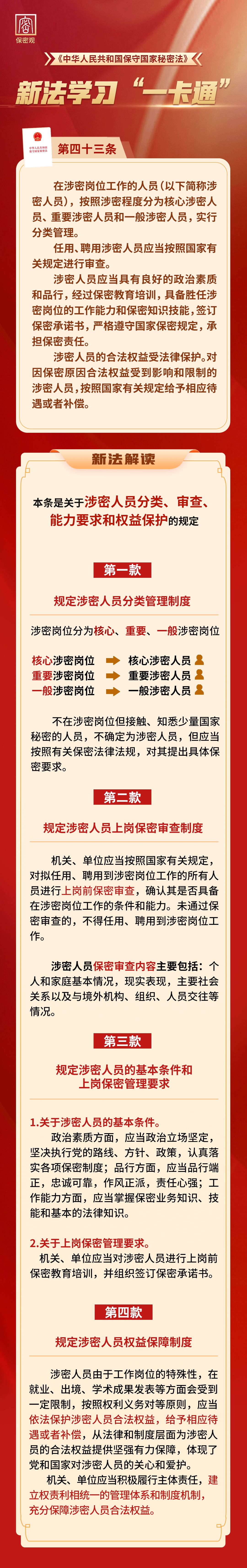 新法学习“一卡通”第四十三条