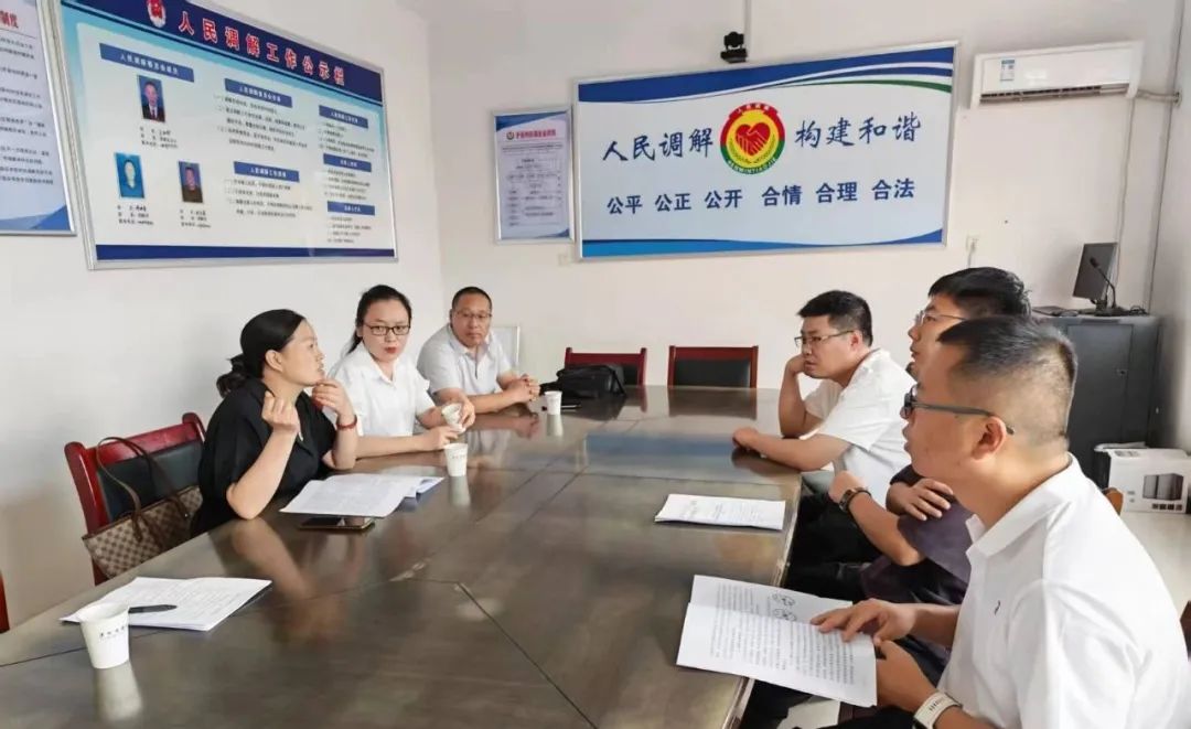 漯河市律师事务所与司法所结对共建七月工作掠影