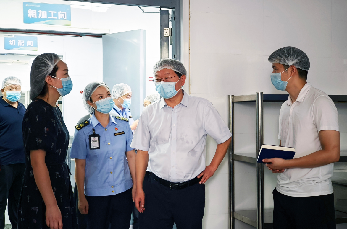 河南省市场监管局调研秋季学期校园食品安全工作