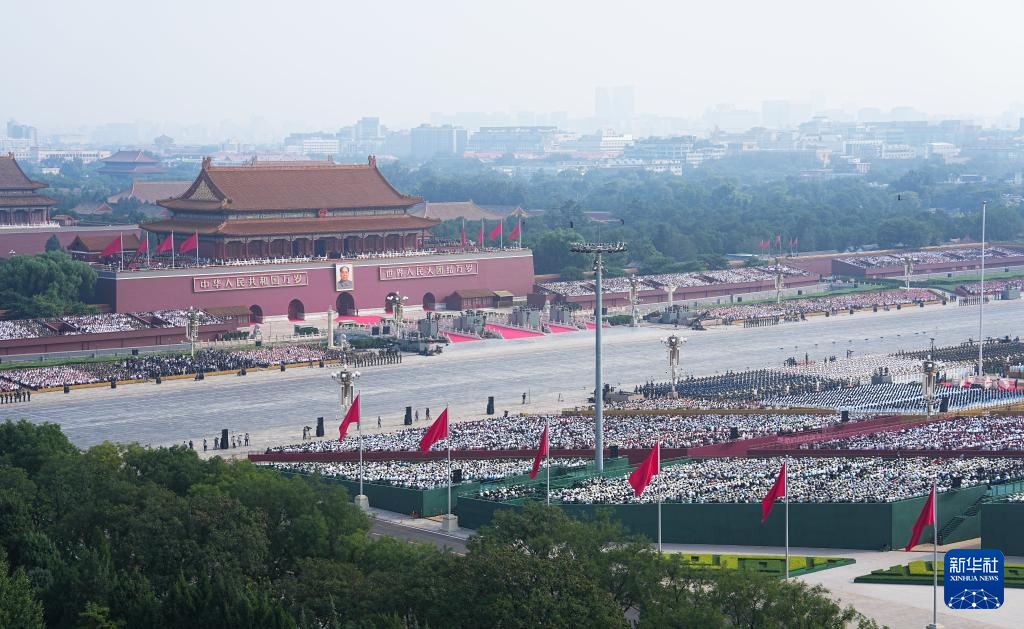 新华图讯丨纪念中国人民抗日战争暨世界反法西斯战争胜利80周年大会在京举行__新华网