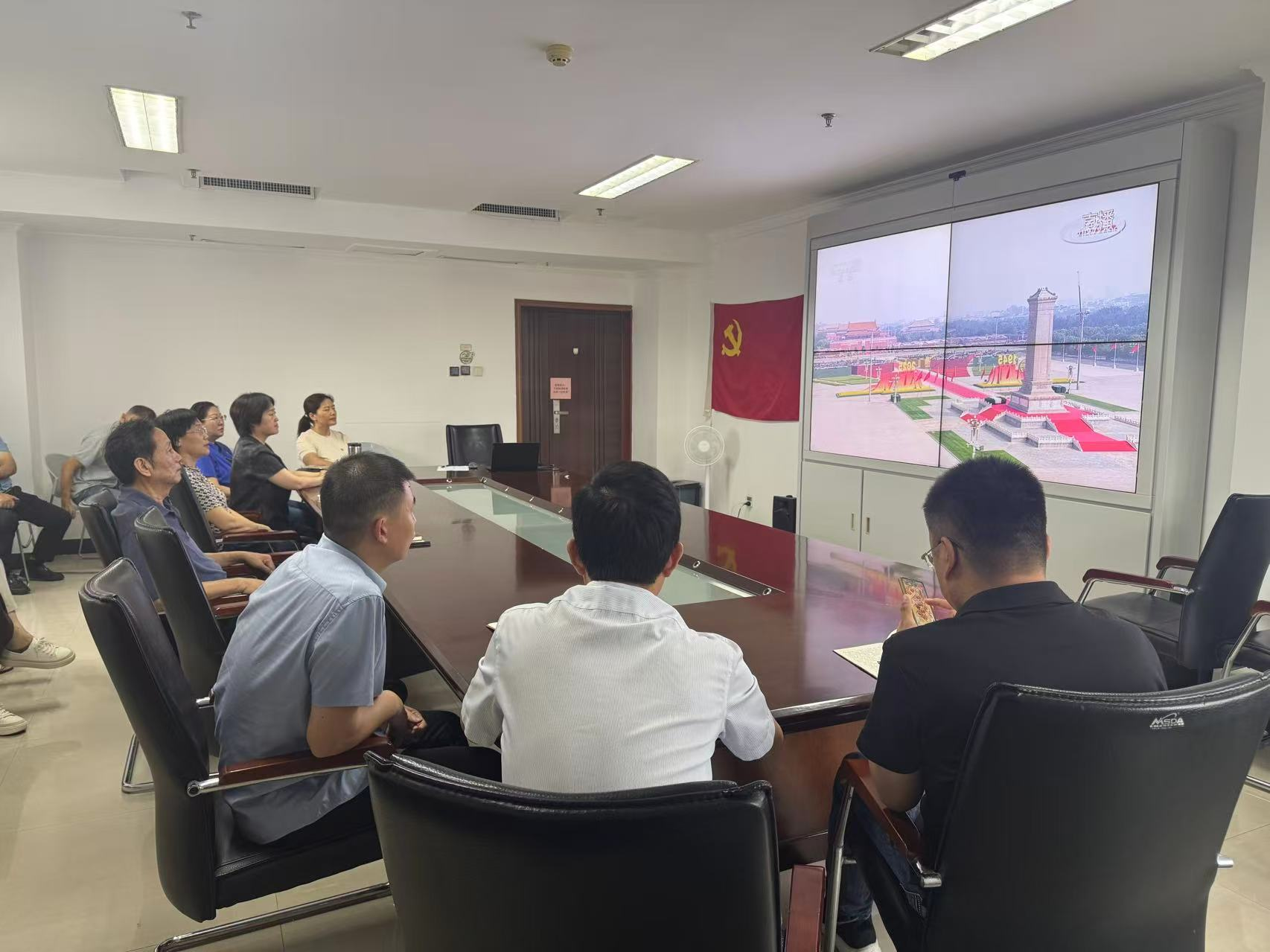 河南省畜牧总站举办纪念中国人民  抗日战争暨世界反法西斯战争胜利80周年  主题活动   