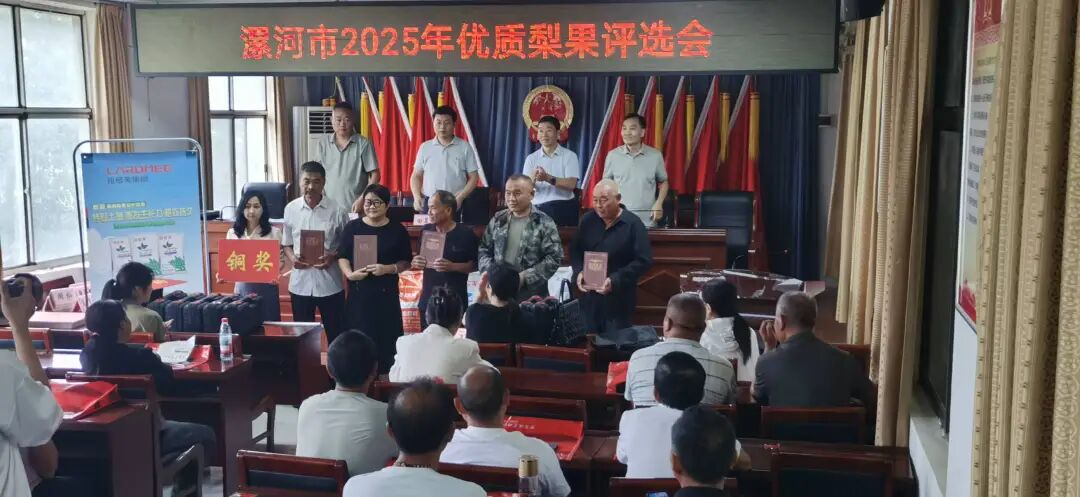漯河市开展优质梨果鉴评 助推果农增收致富