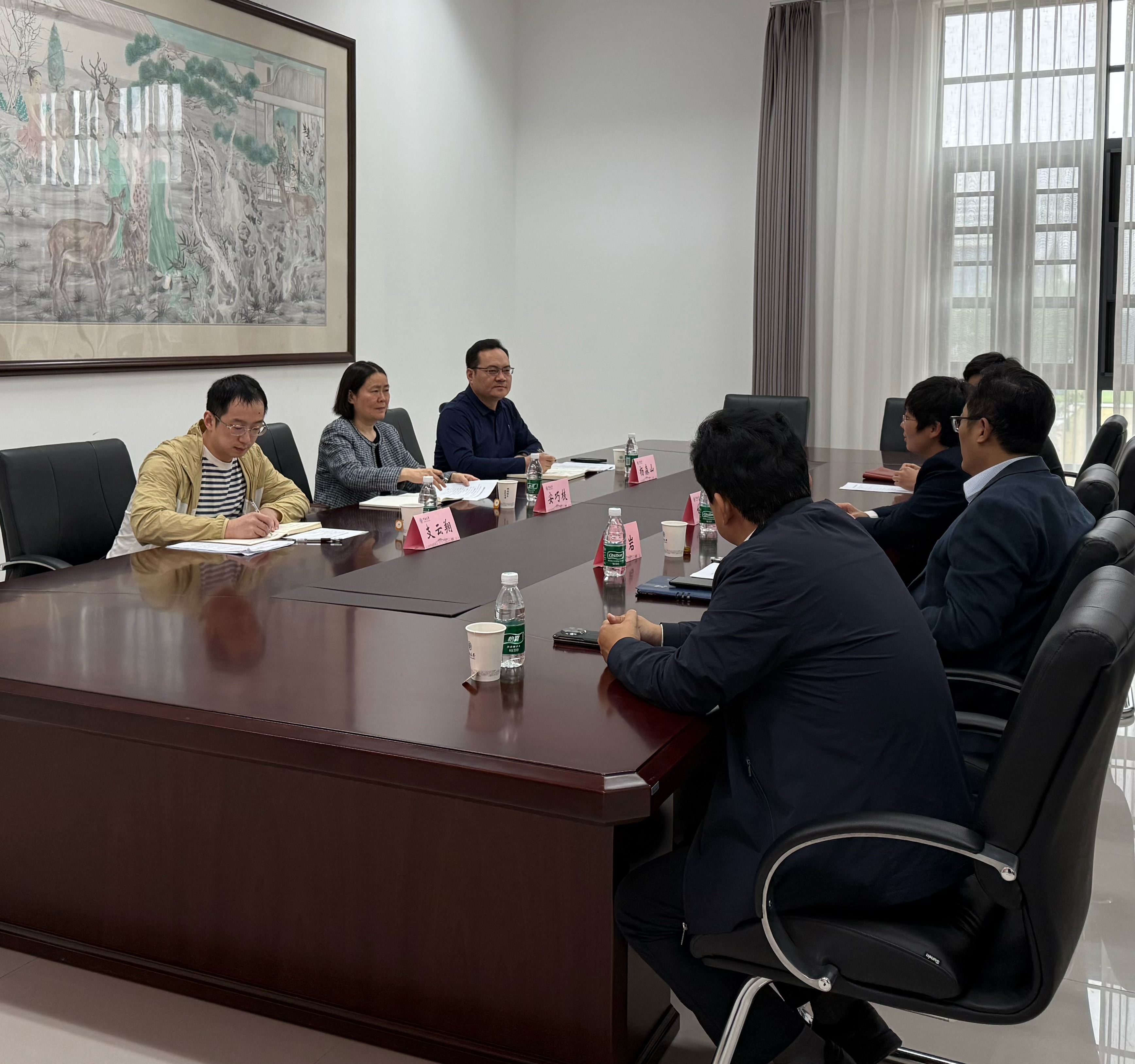 省统计局副局长安巧枝赴河南大学调研研发统计工作开展情况