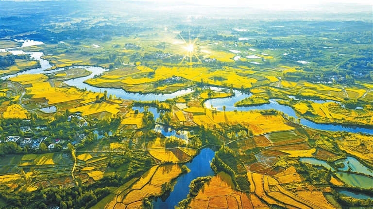 Picturesque scenery of Guangshan