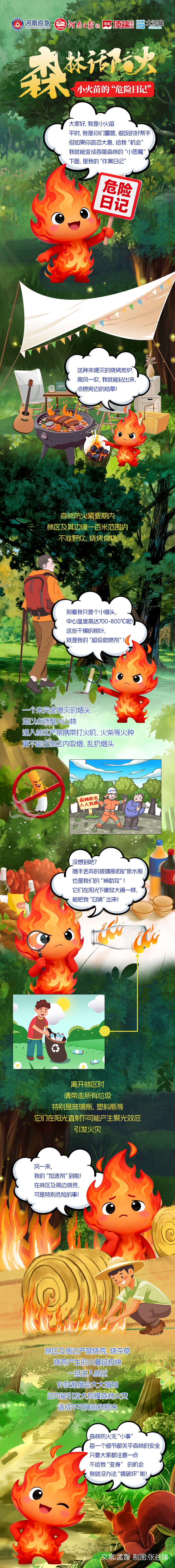 小火苗的“危险日记”丨森林话防火②