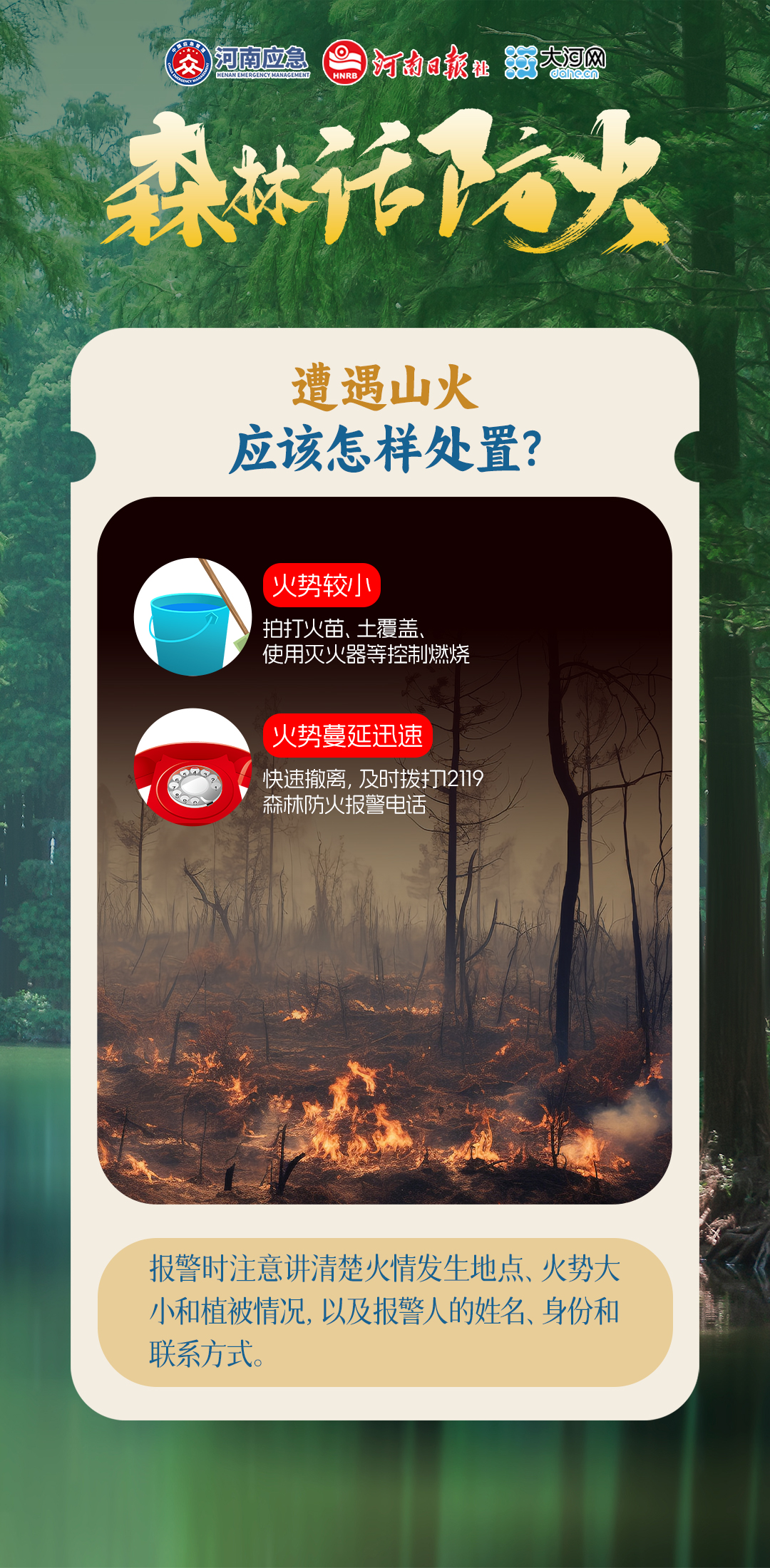 林海如何不“发火”?这份指南请查收!丨森林话防火③