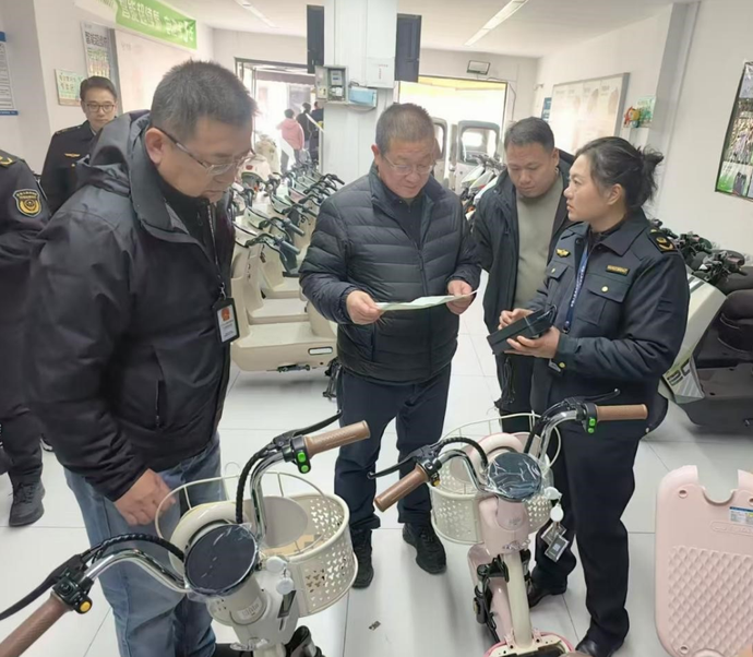 郑州开展电动自行车销售环节专项督查