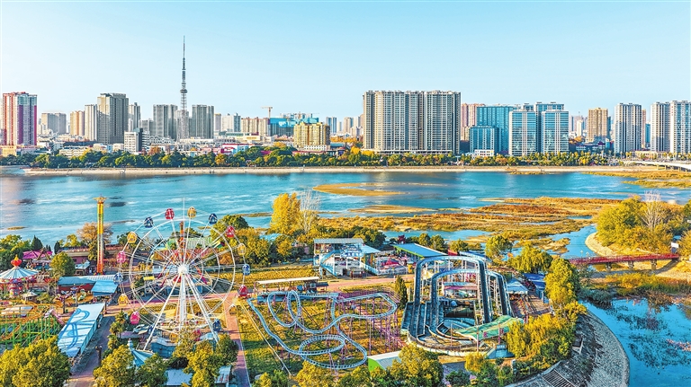 南阳市中心城区风景如画