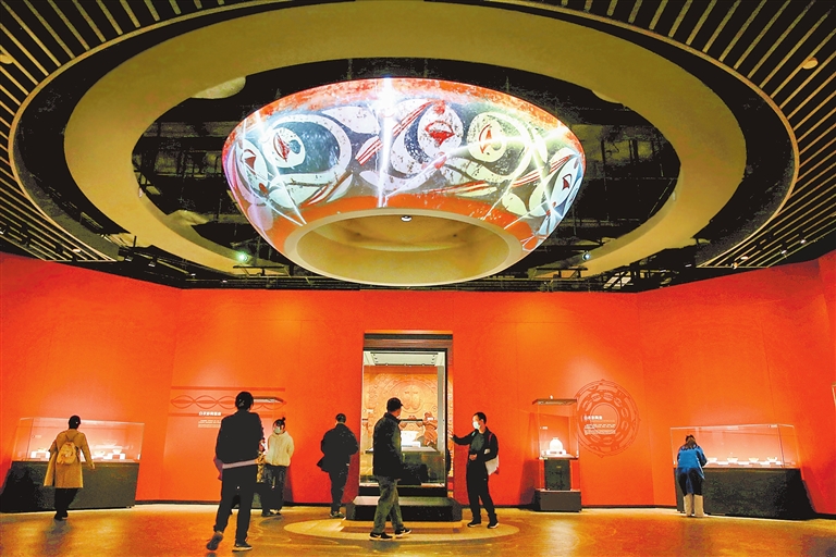 Dahecun Site Museum unveils new hall Dahecun Site Museum unveils new hall