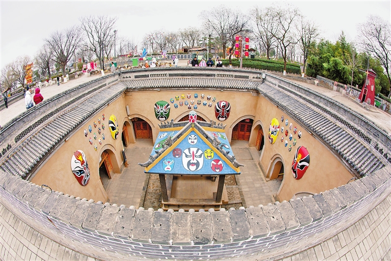Courtyard underground in Shanzhou