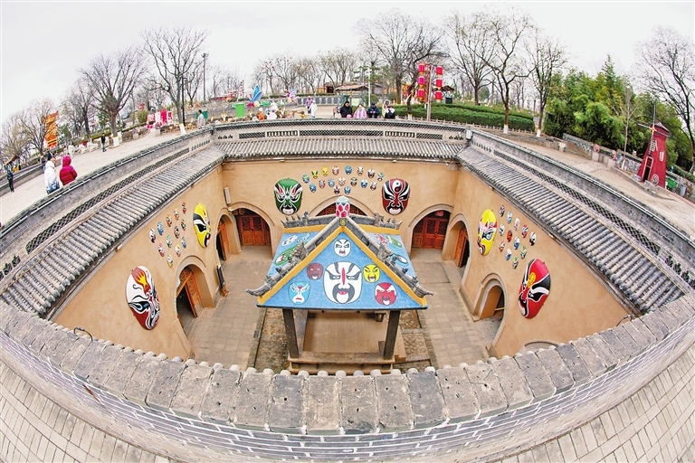 Courtyard underground in Shanzhou