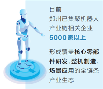 郑州机器人产业跑出加速度